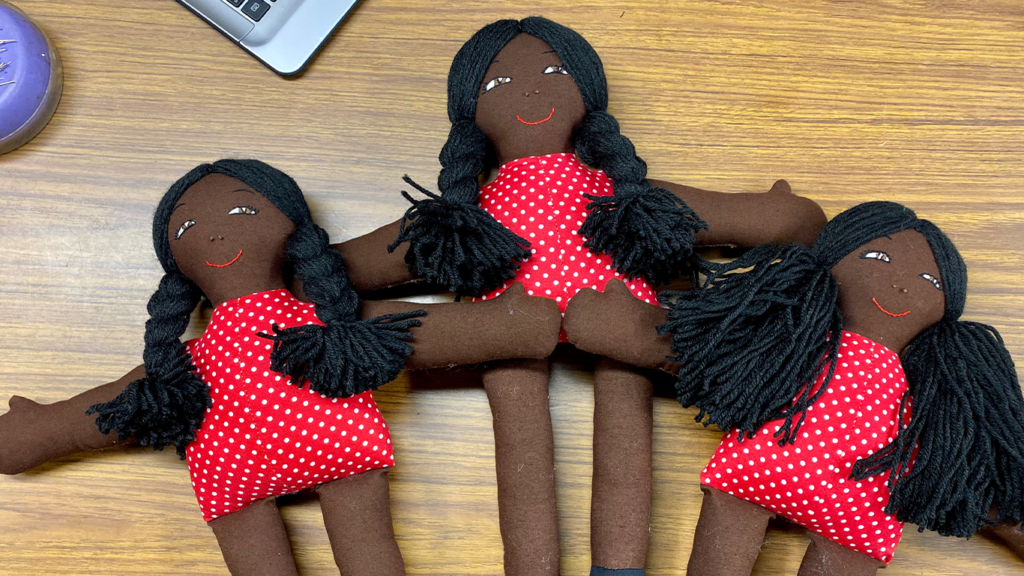 Mark Ruffin Founder and CEO of Black Dolls Matter® considers doll crafting a powerful tool to enhance representation for children of color., ABOUT, BLACK DOLLS MATTER