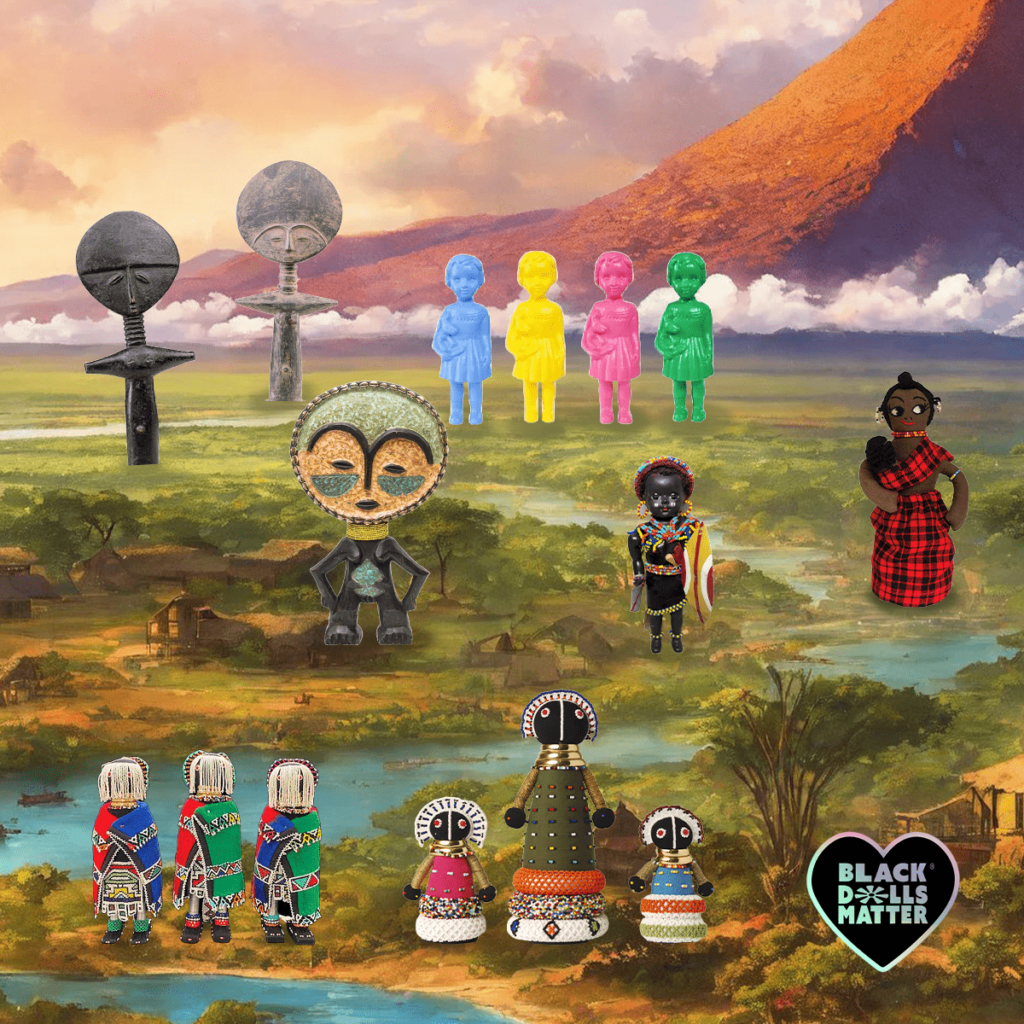 Journey across Africa with "Dolls Across Africa" where you can discover the dolls and the skilled artisans who bring them to life., Dolls Across Africa, BLACK DOLLS MATTER