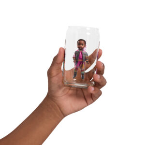 Whether you enjoy drinking refreshing sodas, iced coffees, cocktails, or even fancy mocktails, this Black Dolls Matter® glass is a perfect choice.