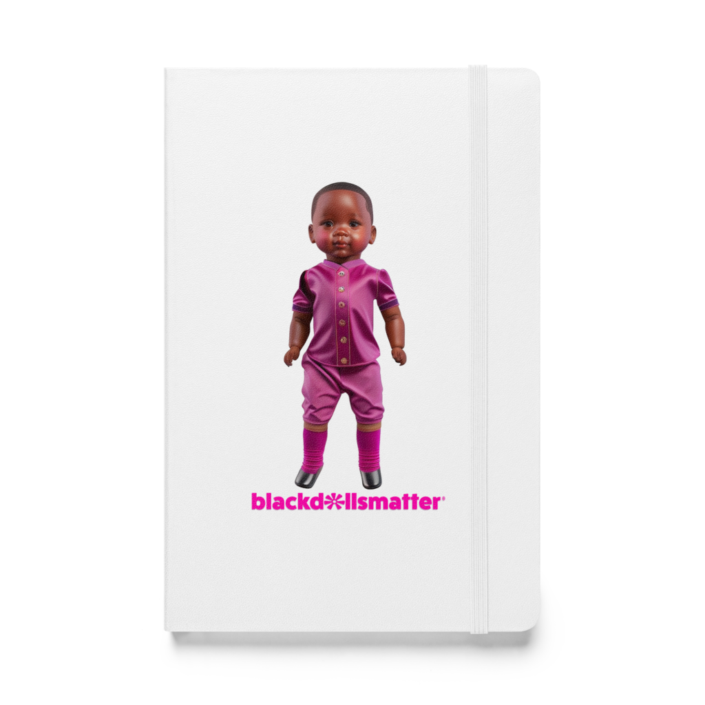 Hardcover Bound Notebook Black Dolls Matter 6065