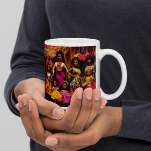 The Black Dolls Matter® Ceramic Mug is perfect for both yourself and those who appreciate black dolls. Made with precision and care.