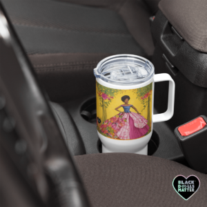 Get our spill-proof 25 oz stainless steel mug today! It keeps hot drinks hot for 6 hours, cold drinks cold for 8 hours, and fits in car cup holders.