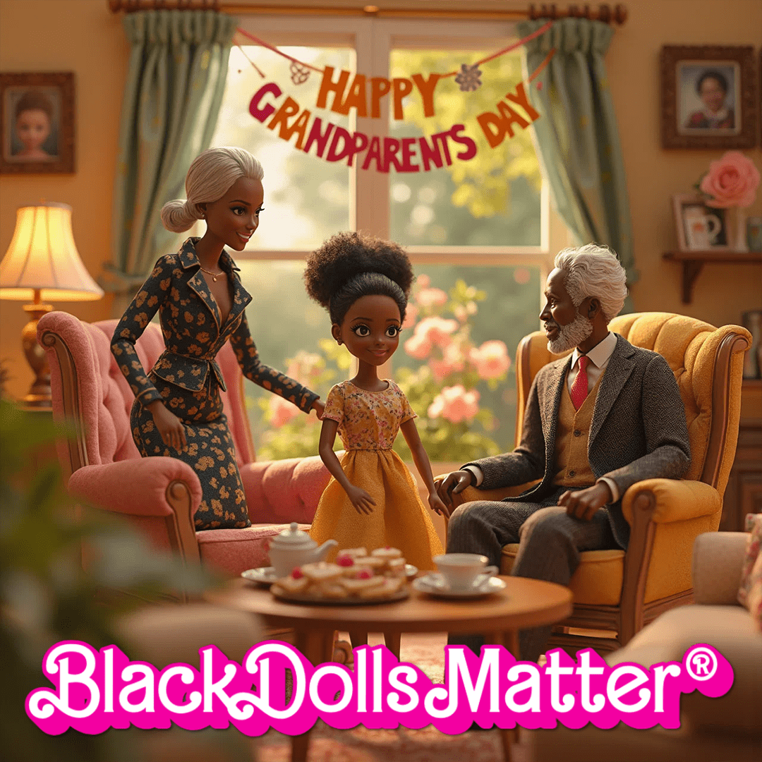 , Happy Grandparents Day!, BLACK DOLLS MATTER